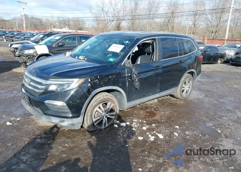 2017 Honda Pilot Ex-L из США, поврежденный, VIN 5FNYF6H73HB002974